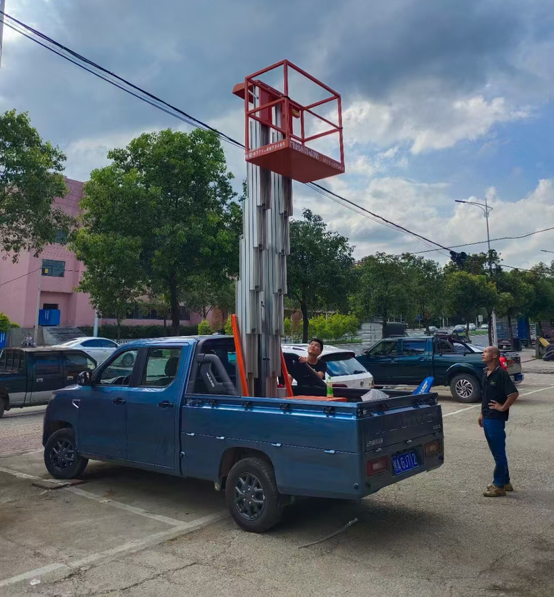 吕梁车载铝合金式高空作业车
